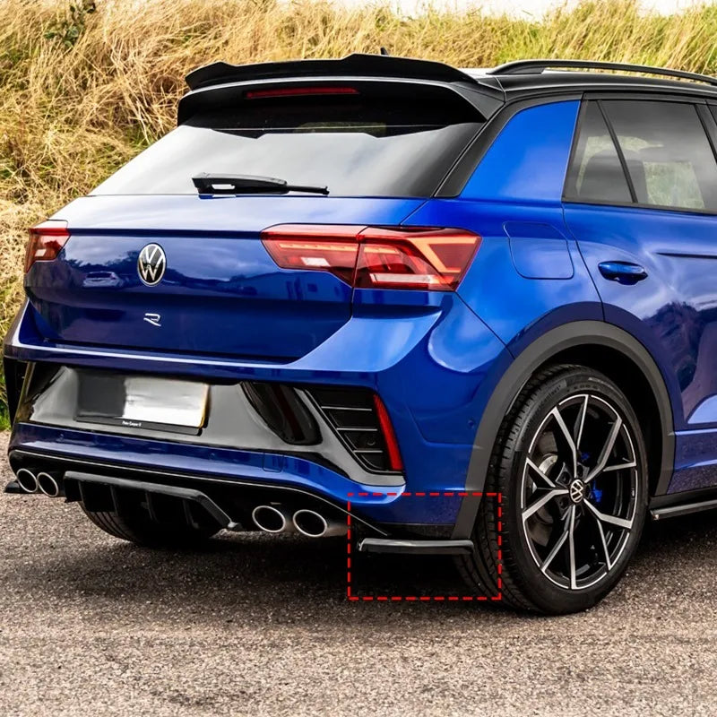Maxton Style Rear Side Splitters – Volkswagen T-Roc R / R-Line Mk1 Facelift (2021-2025)