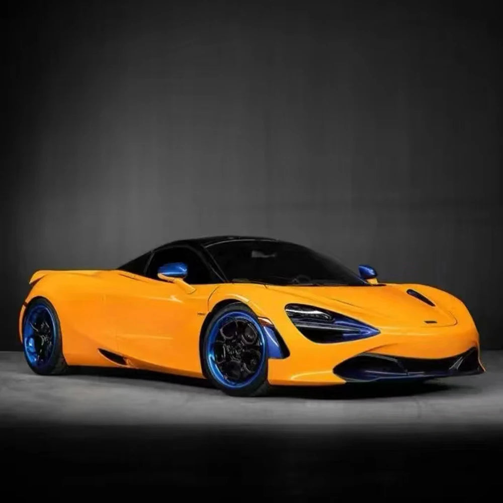 Vinilo Envolvente Naranja McLaren Brillante – Rotulación Completa de Coche