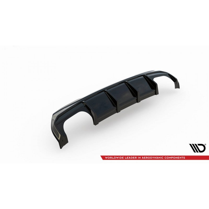 Difusor Maxton V3 BMW F40 M-Pack M135i Negro Brillo ABS