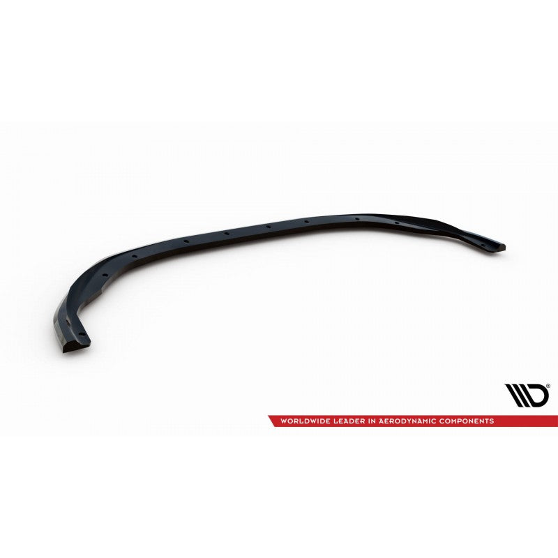 Labio Delantero V.2 Maxton Design Renault Clio R.S. Line Mk5 Deportivo Negro Brillante