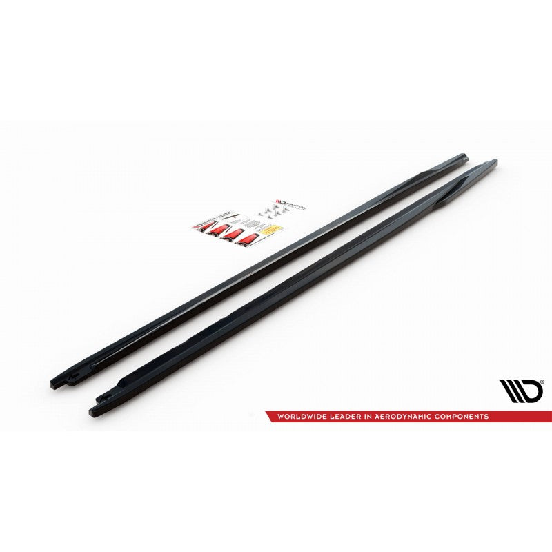 Taloneras Laterales Maxton Design para Audi A4 Avant B9 en Plástico ABS