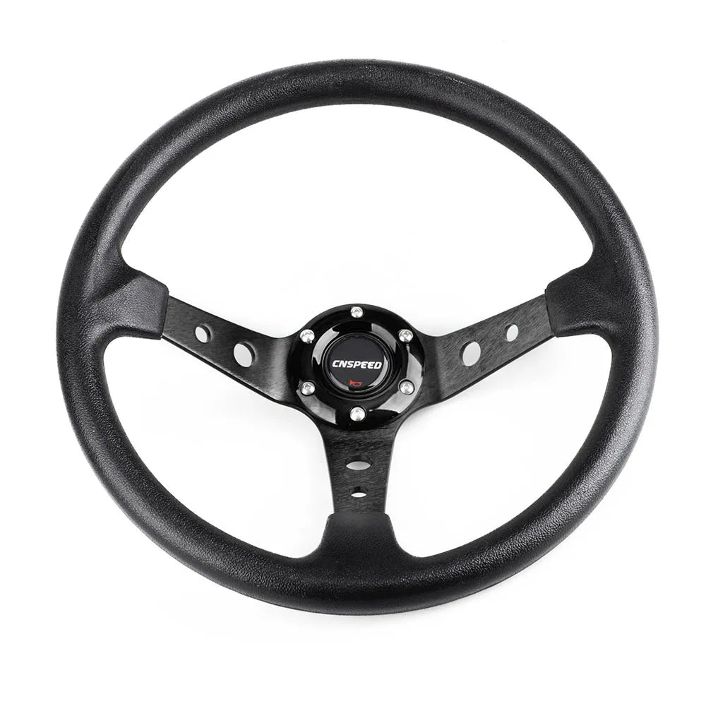 Volante Deportivo 14” (350 mm) – Drift y Racing en PU y Aluminio
