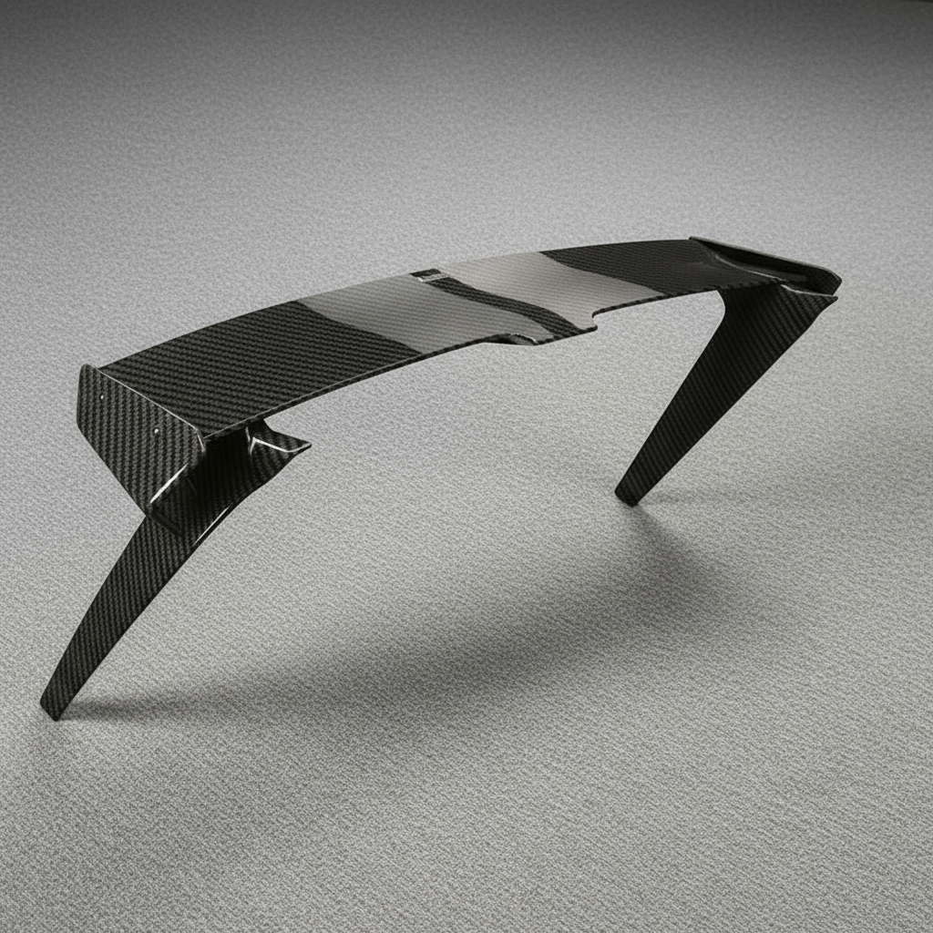 Alerón estilo GT en fibra de carbono real para Volkswagen Golf 7 / 7.5 (2014–2018)