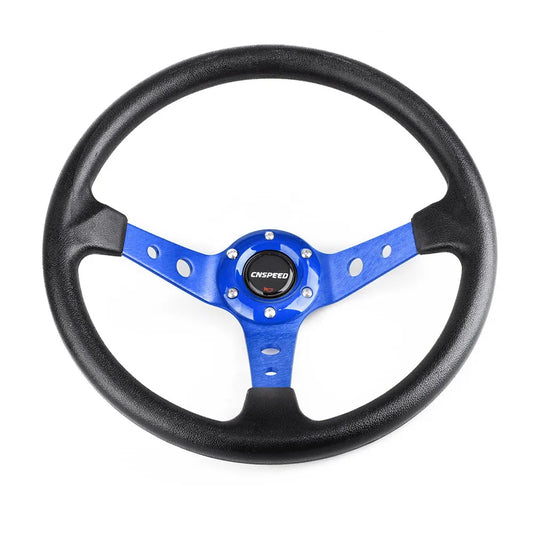 Volante Deportivo 14” (350 mm) – Drift y Racing en PU y Aluminio
