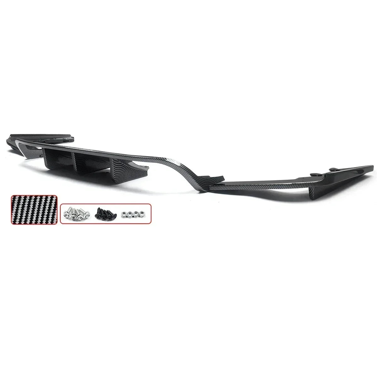 Difusor trasero efecto carbono para BMW E92 Coupé / E93 Cabrio M3 (2008–2013)