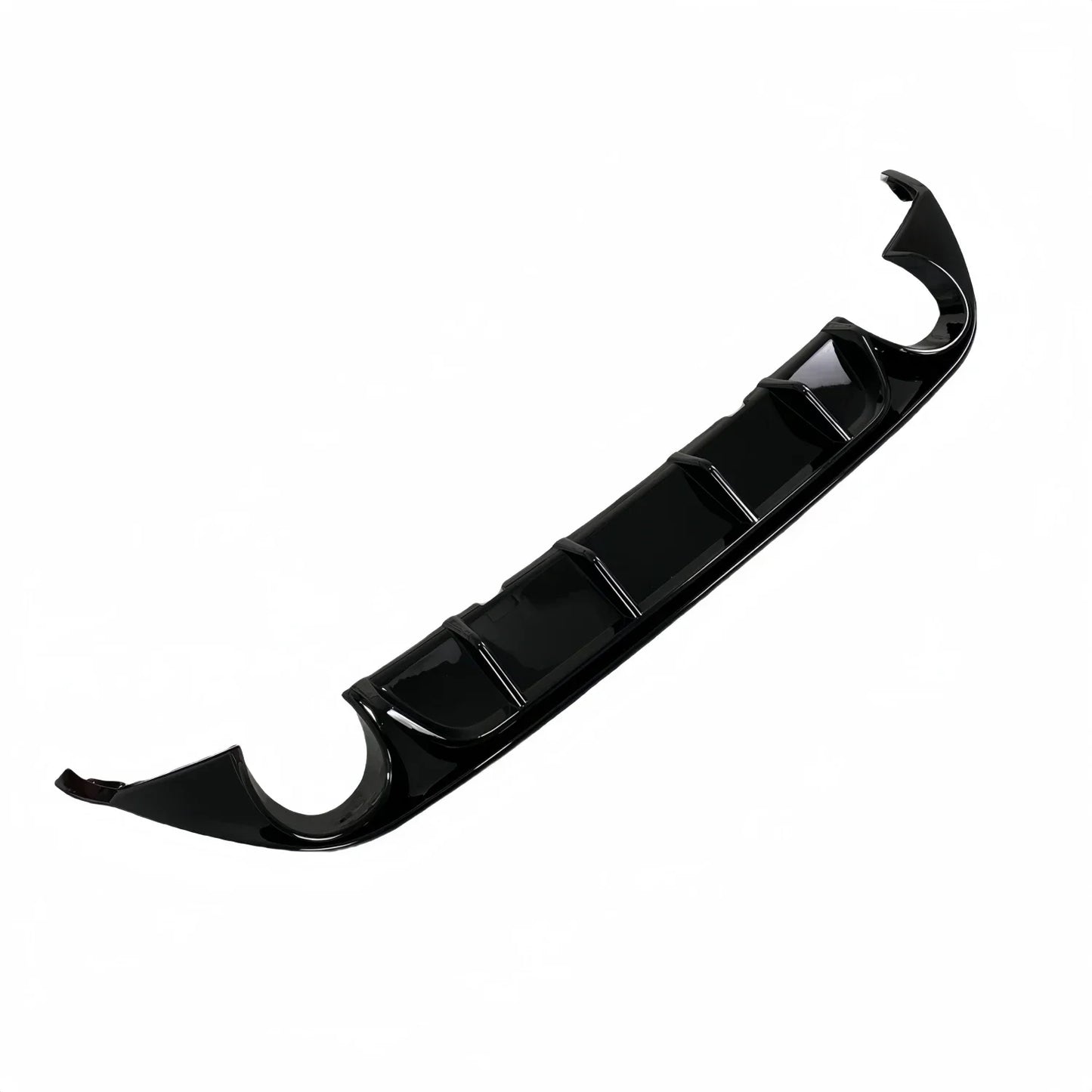 Difusor trasero estilo TCR negro brillante para Volkswagen Golf 7 GTI / GTD (2013–2016)