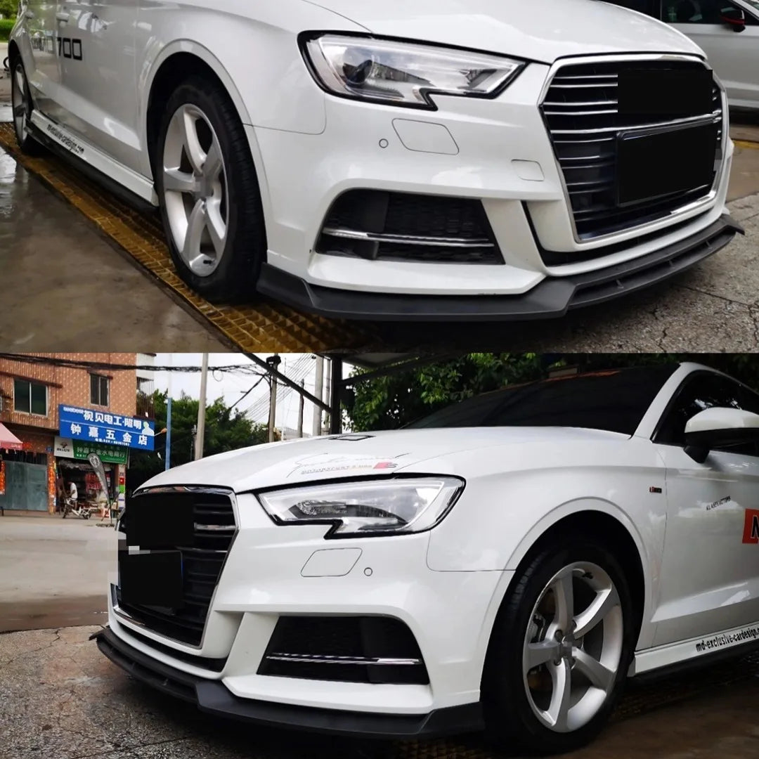 Lip para Audi A3 / S3 / S-Line 8V (2016-2019) – Difusor Deportivo