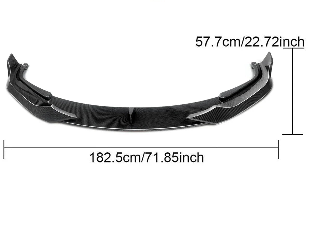 Lip delantero acabado carbono para BMW Serie 8 G14/G15/G16 M850i–840i M Sport (2018–2023)