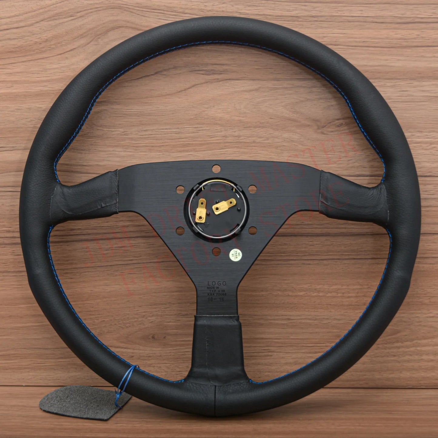 Volante JDM Racing Montecarlo 14” – Deportivo Rally y Drift en Cuero