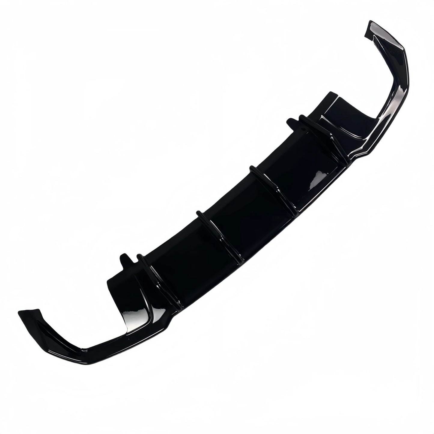 Difusor trasero negro brillante estilo Maxton Design para Seat León Cupra ST Mk3 (2016–2020)