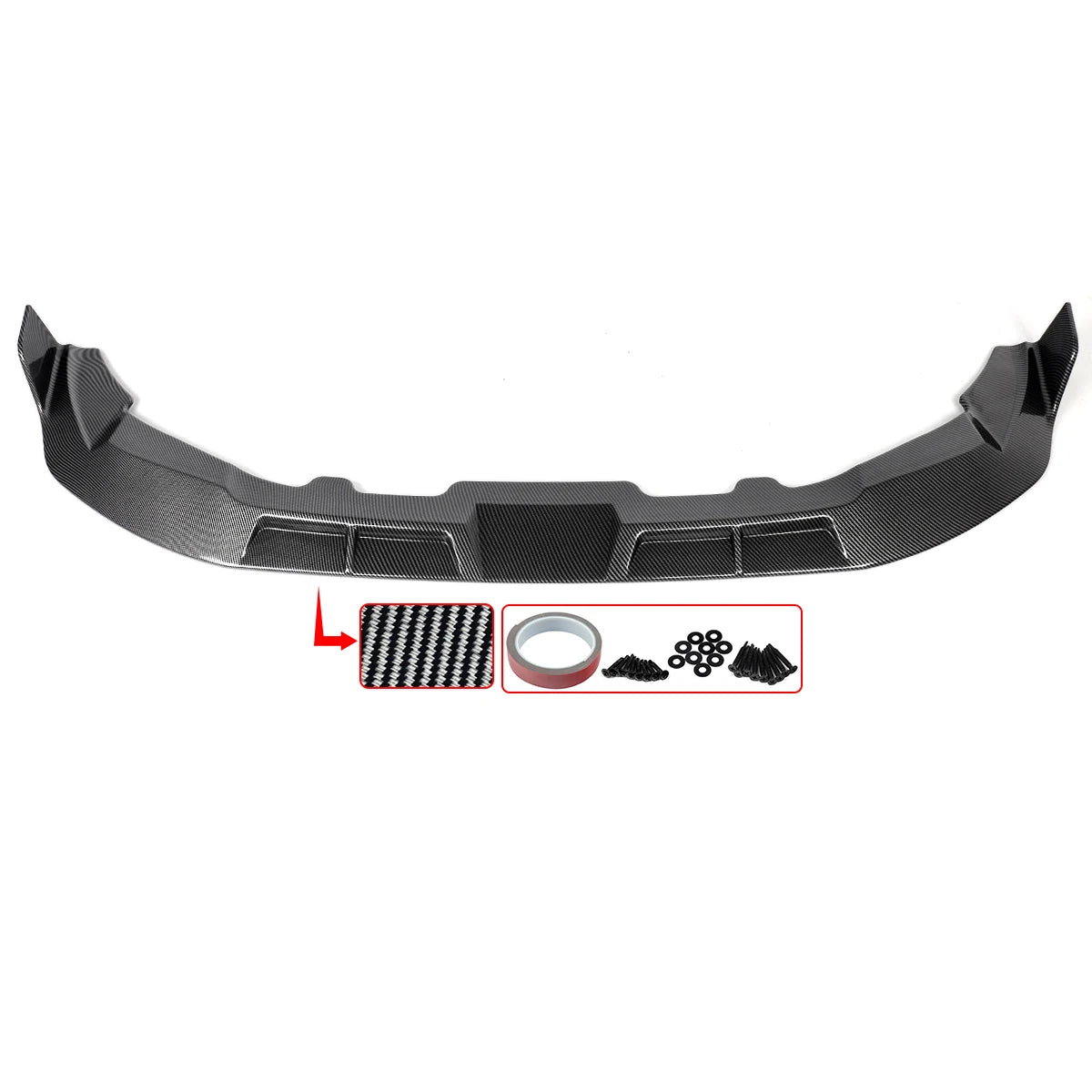 Lip delantero acabado carbono para BMW X3M / X4M F97 F98 (2022–en adelante)