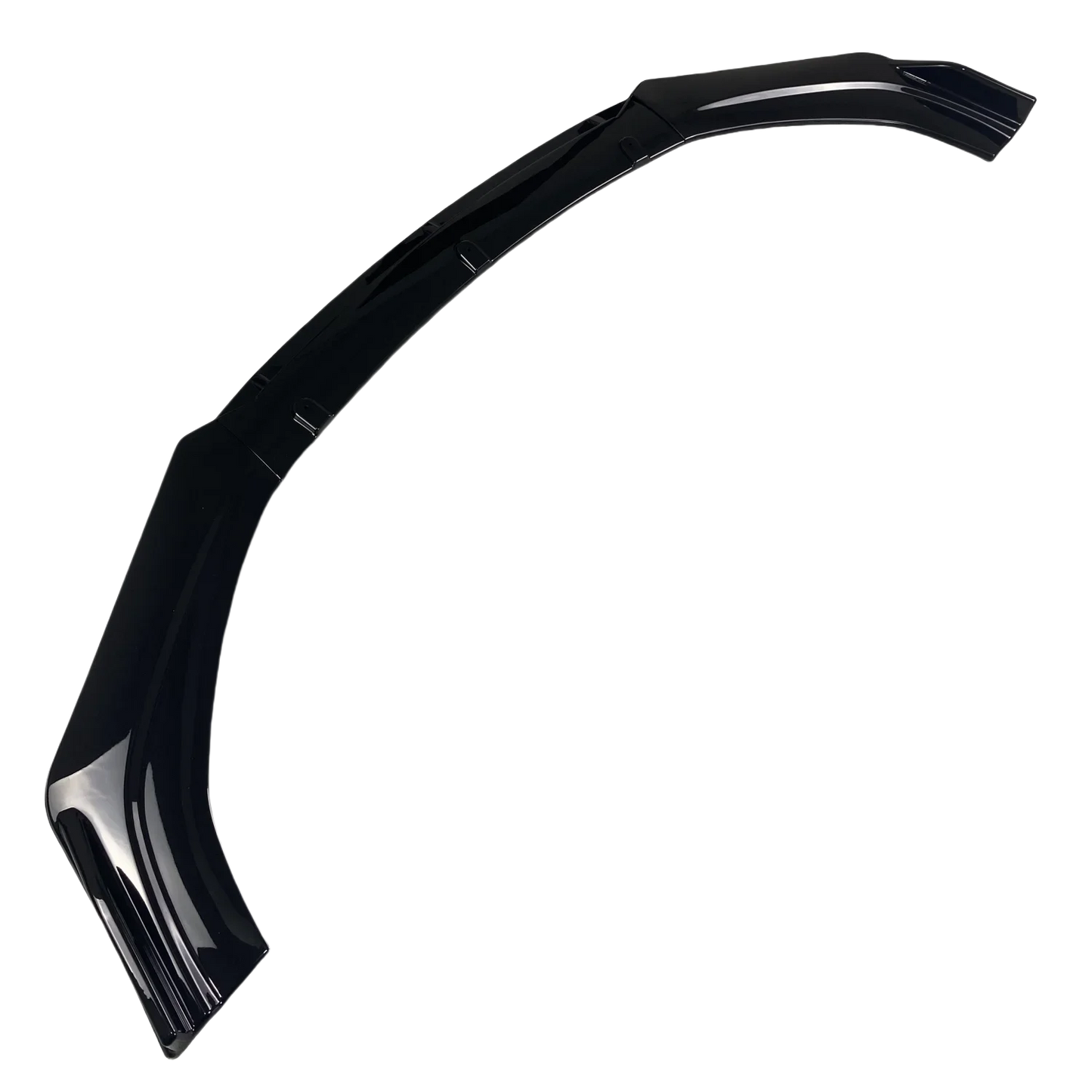 Lip delantero 3 piezas negro brillante para Audi A6 / S6 C7 S-Line (2014–2018)