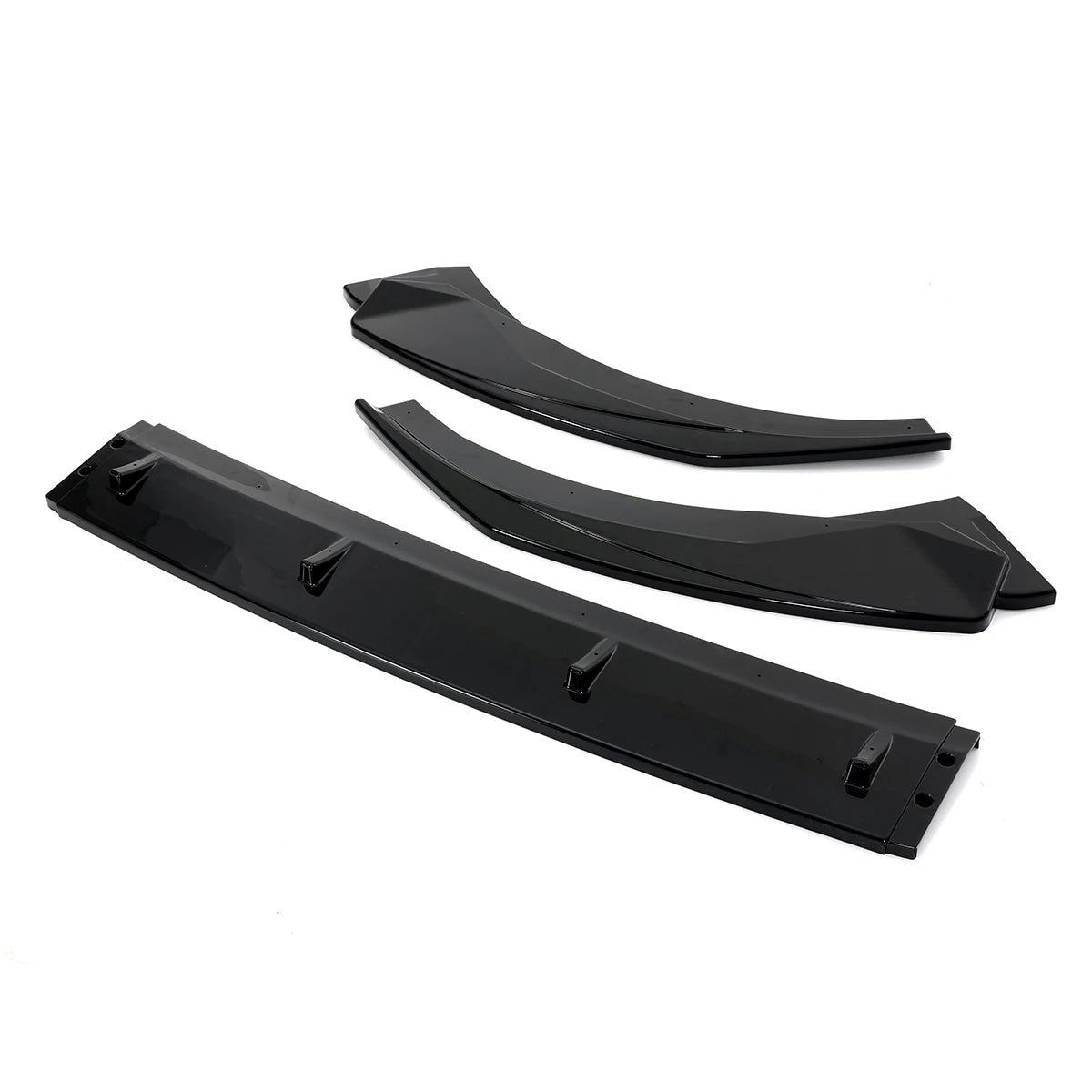 Lip Delantero Negro Brillante – Para Audi A3 8V S-Line / S3 (2013-2016, Pre-Restyling)