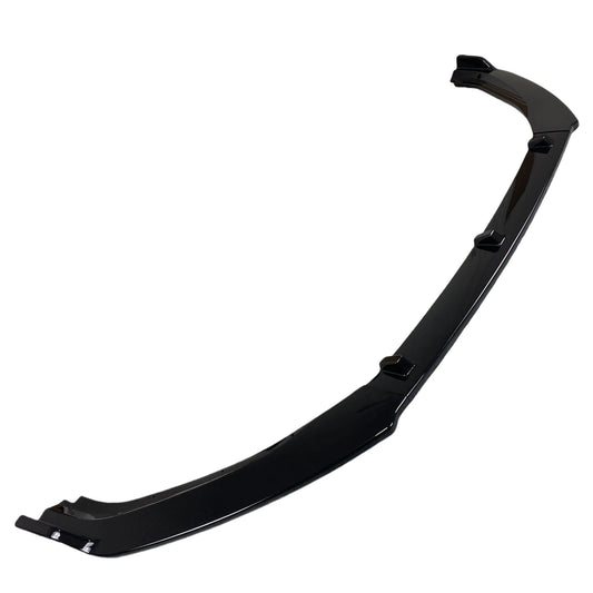 Lip delantero negro brillante para Seat León MK4 Cupra (2021–2024)