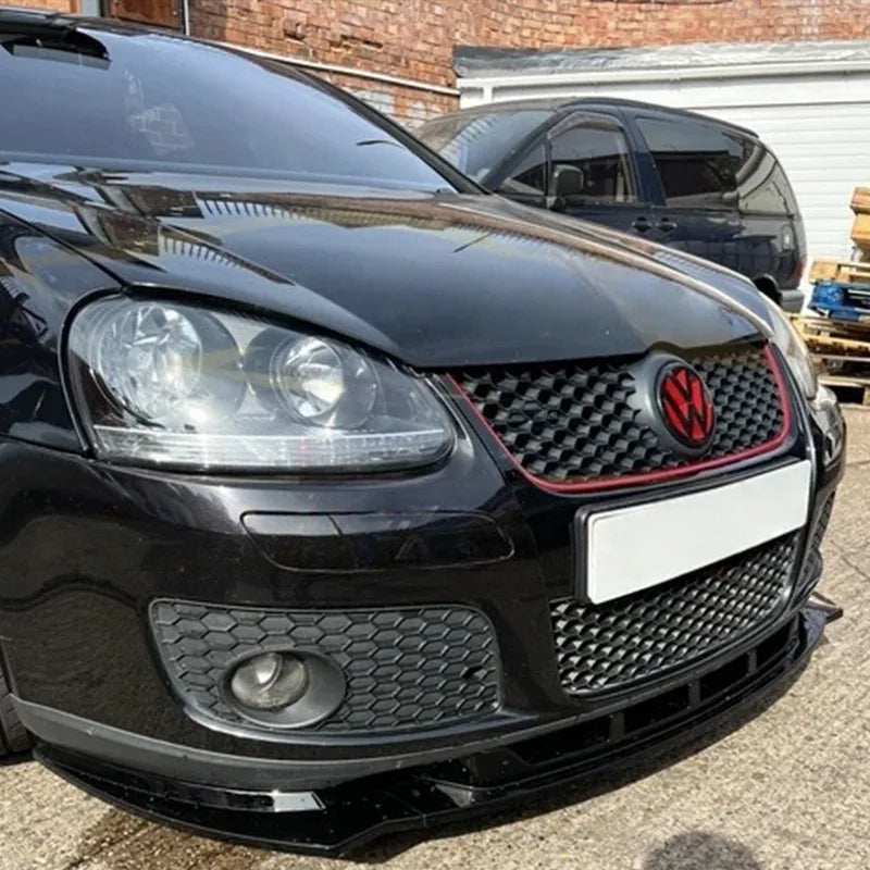 Lip delantero estilo Maxton para Volkswagen Golf MK5 GTI (2003–2009)