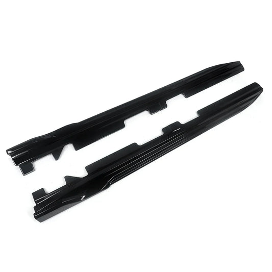 Taloneras laterales negro brillante para BMW X3 / X3M G01 y X4 / X4M G02 (2018–2023)