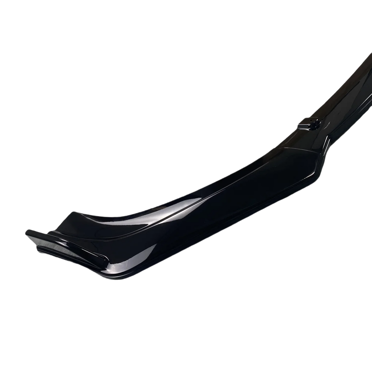 Lip delantero 3 piezas negro brillante para Audi A6 / S6 C7 S-Line (2014–2018)