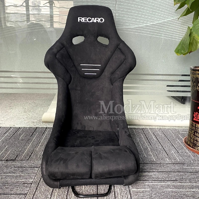 Asiento Bucket Deportivo Fijo Universal RSG M con Guías – Alcántara y Colores