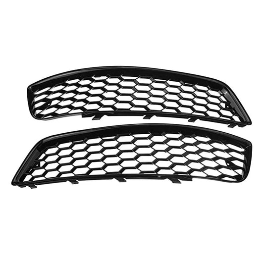 Rejillas Antiniebla Delanteras 2 Piezas Negro Brillante Para Audi A3 8P 2009-2013
