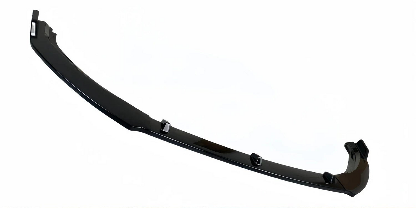 Lip delantero negro brillante para Seat León MK4 Cupra (2021–2024)