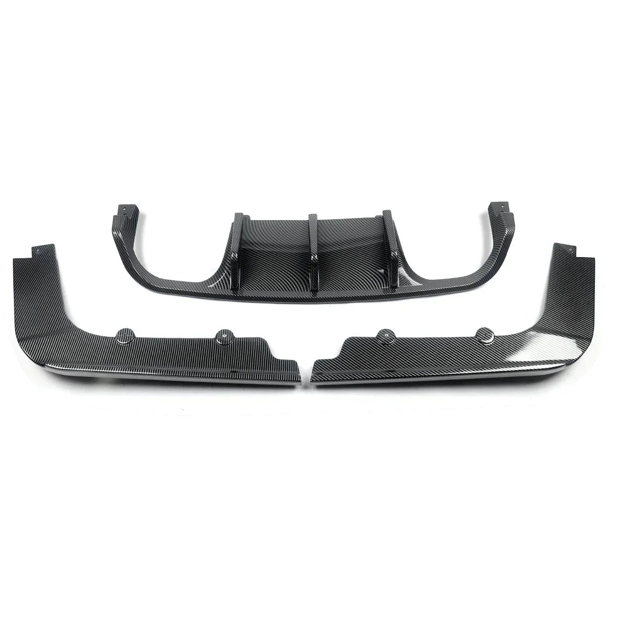 Difusor trasero efecto carbono para BMW E92 Coupé / E93 Cabrio M3 (2008–2013)