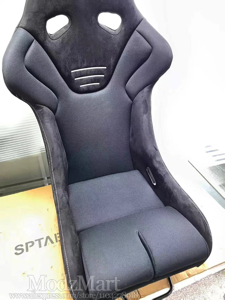 Asiento Bucket Deportivo Fijo Universal RSG M con Guías – Alcántara y Colores