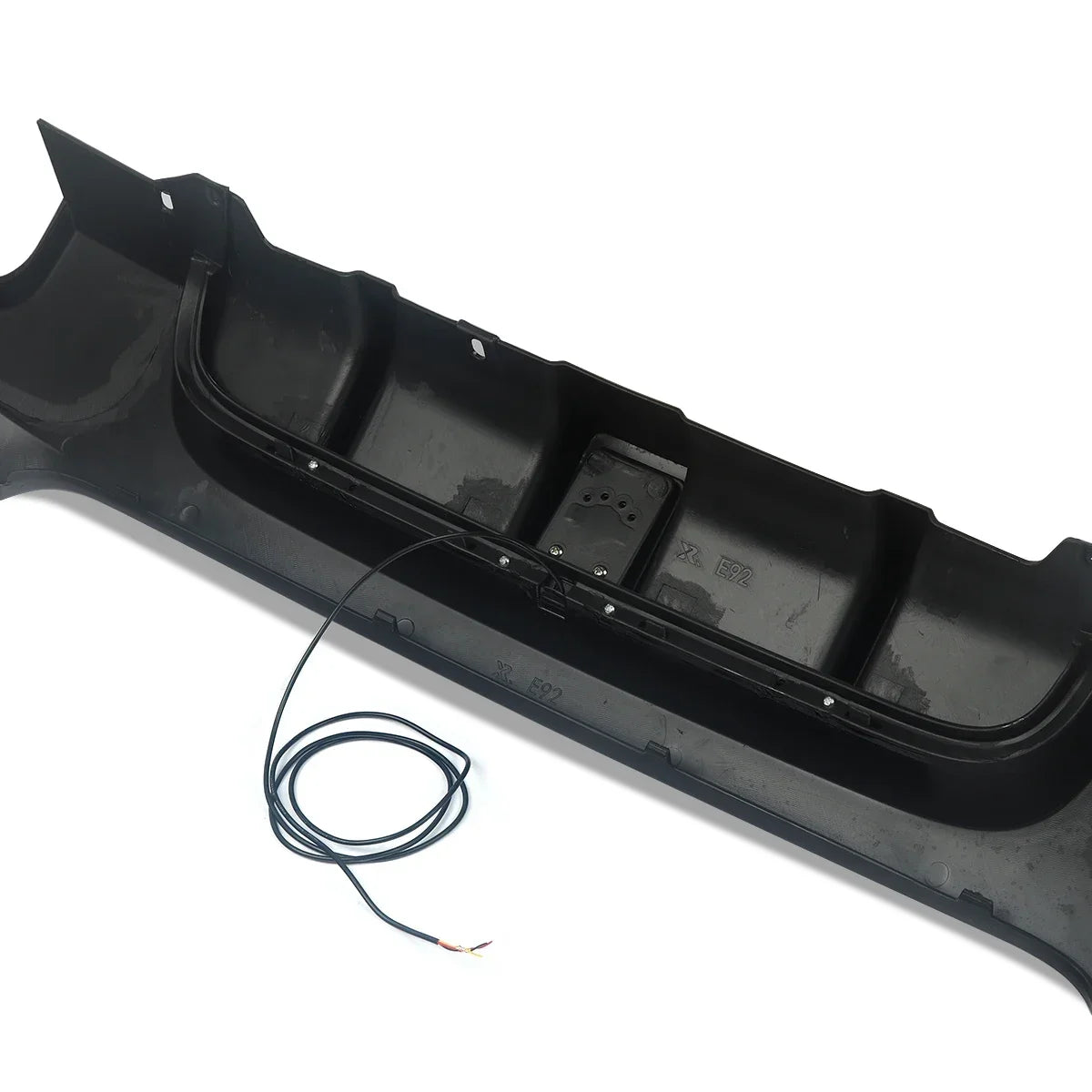 Difusor trasero estilo MP con luz LED para BMW E92/E93 M Sport (2008–2013)