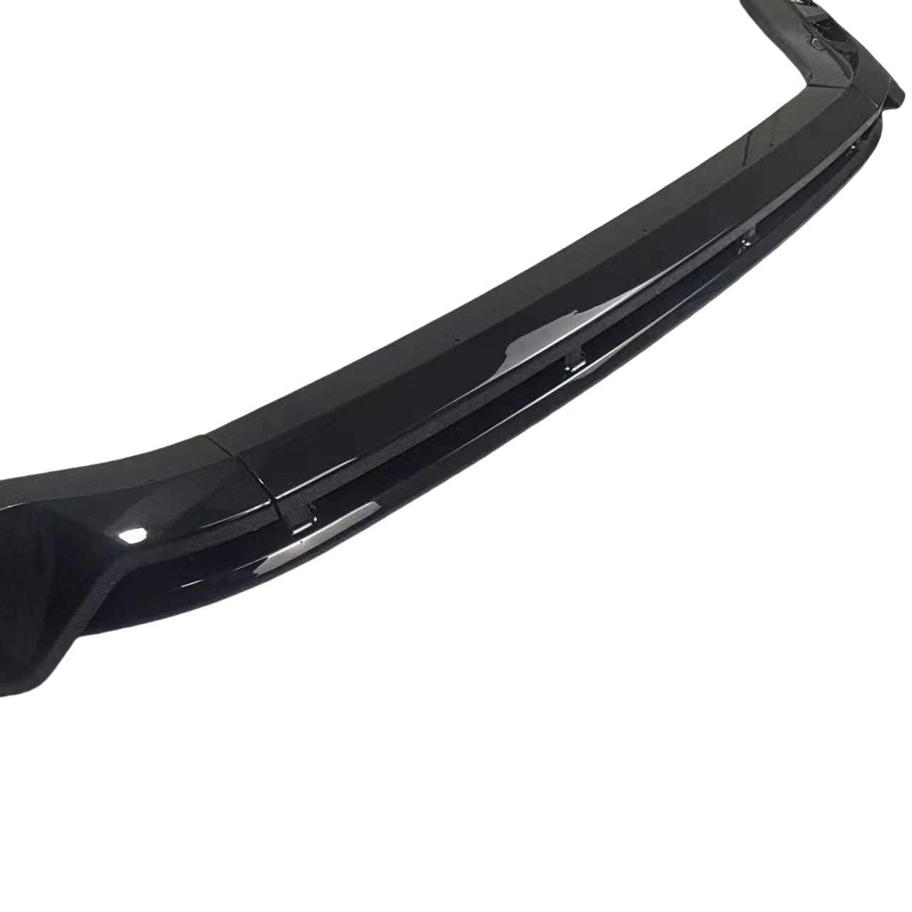 Lip delantero 4 piezas negro brillante para VW Arteon R-Line Facelift (2020–2024)