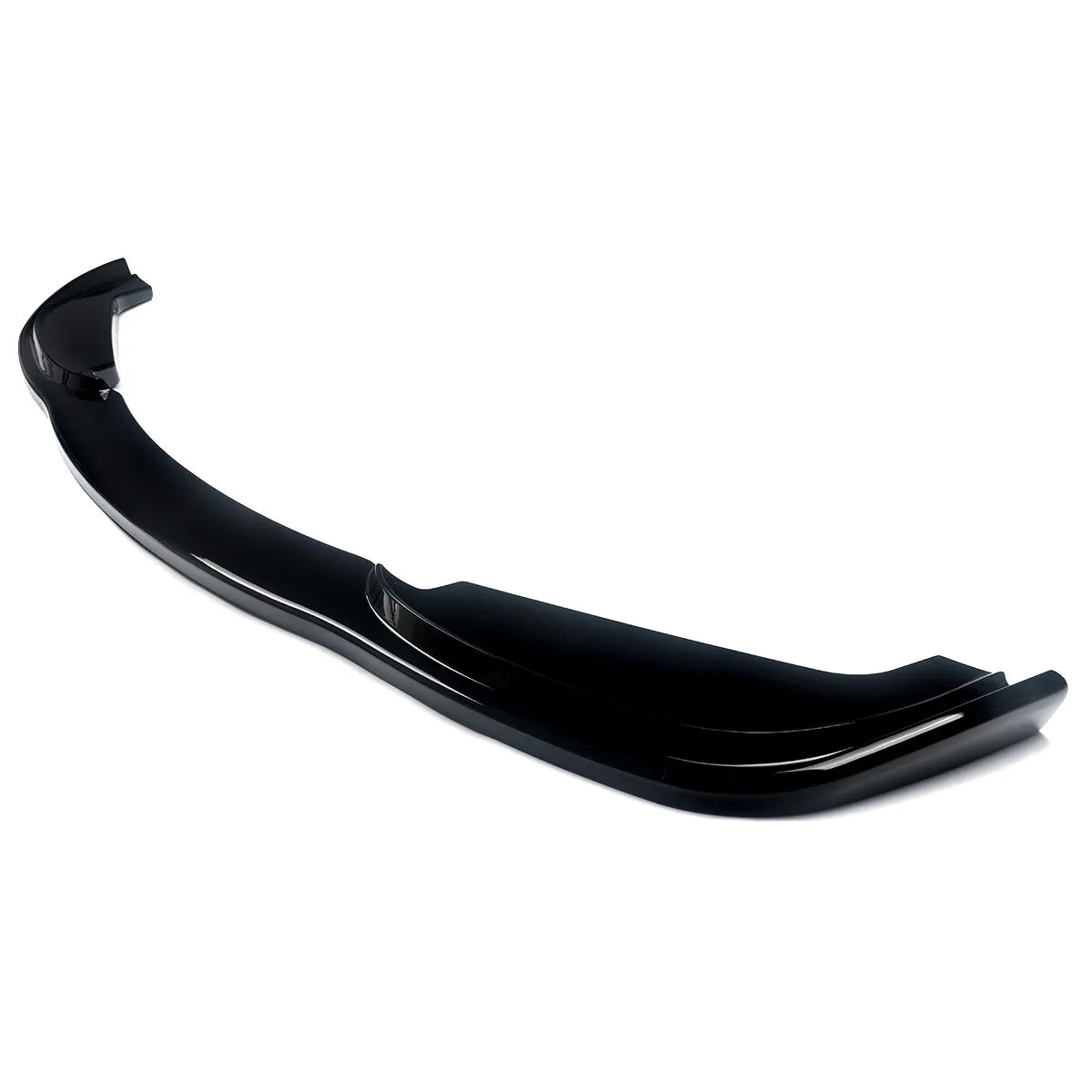 Lip delantero estilo M3 negro brillante para BMW Serie 3 E46 (2002–2005, 4 puertas M Sport / M Tech)