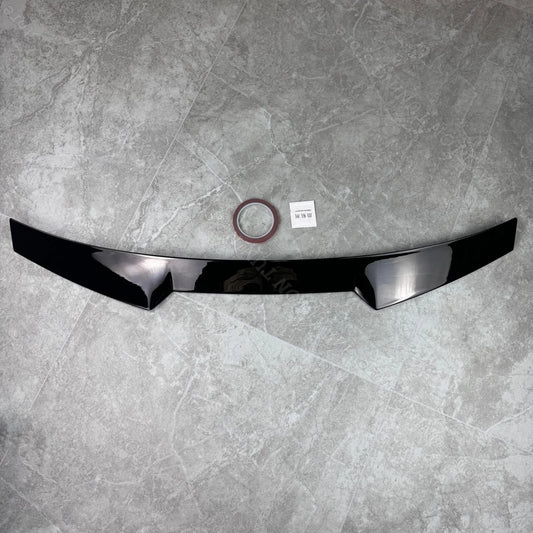 Alerón Trasero Techo Maletero Lip Spoiler Negro Brillante Para Audi A3 S3 8V Sedán 2014-2020