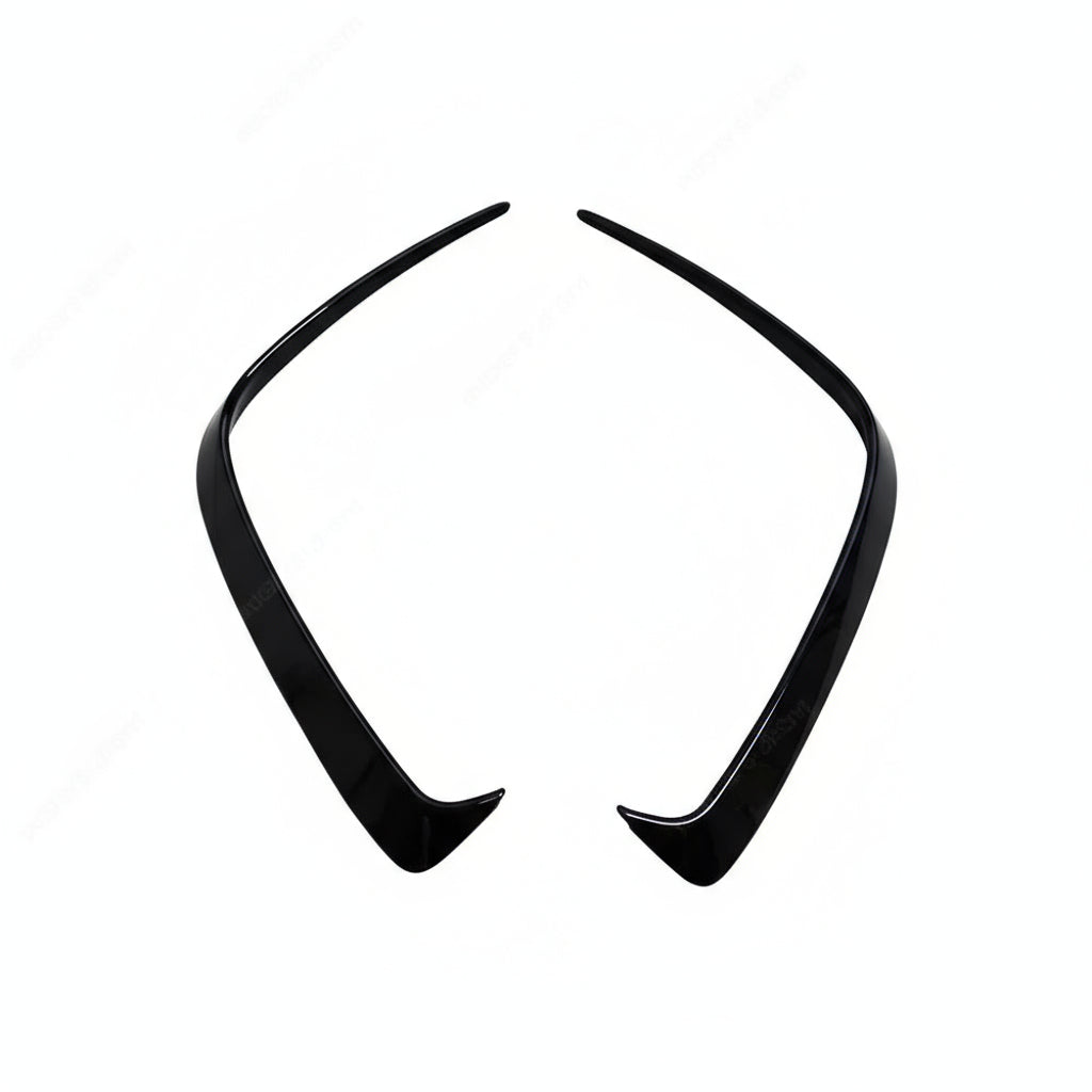 Canards traseros negro brillante para Mercedes-Benz Clase A W176 A200 / A250 / A260 / A45 AMG (2013–2018)