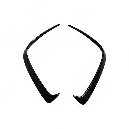 Canards traseros negro brillante para Mercedes-Benz Clase A W176 A200 / A250 / A260 / A45 AMG (2013–2018)