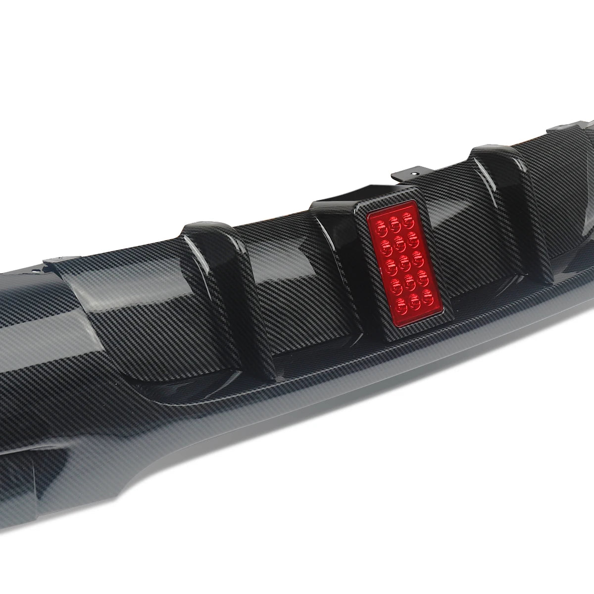 Difusor trasero con luz LED acabado carbono para BMW E90/E91 M Sport (2005–2012)