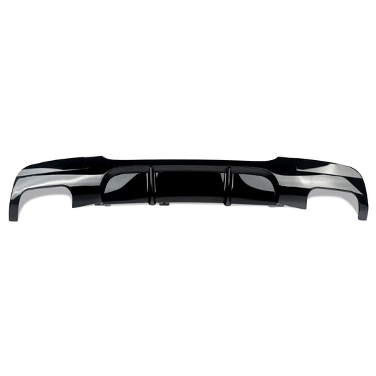 Difusor trasero estilo Performance negro brillante para BMW Serie 3 E90/E91 M Sport (2005–2013)