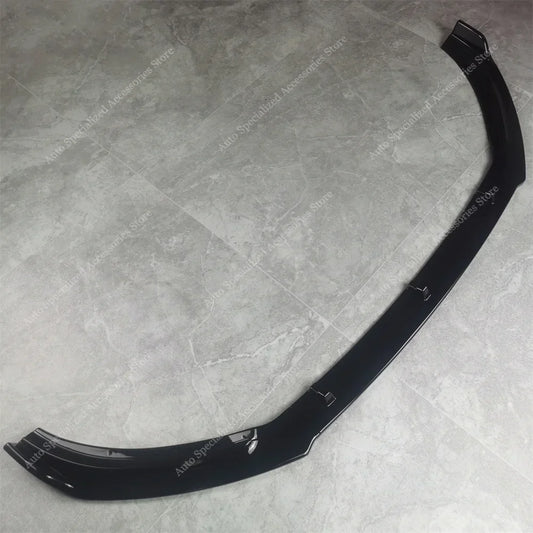 Lip Delantero Negro Brillante Para Audi A3 8P TFSI TDI No S-Line 2009-2011 Facelift