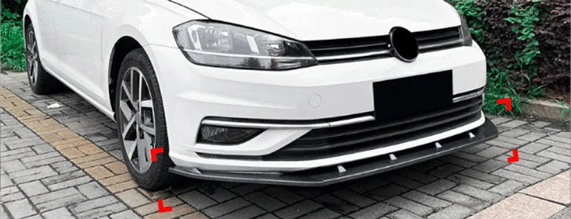 Lip delantero para Volkswagen Golf MK7.5 (2017–2019)