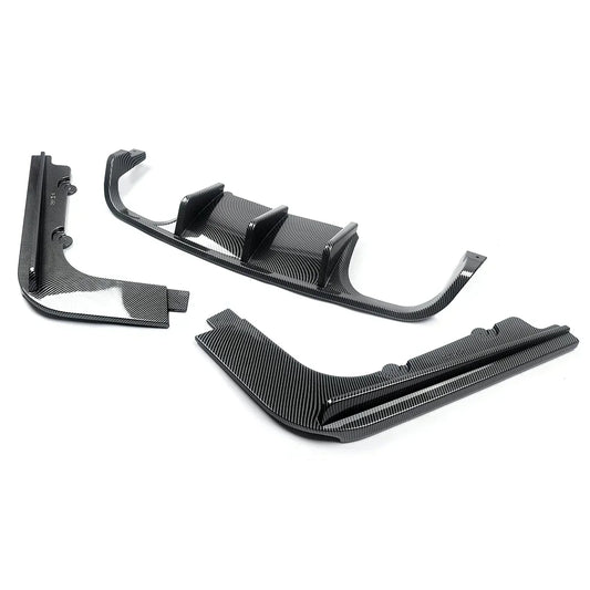 Difusor trasero efecto carbono para BMW E92 Coupé / E93 Cabrio M3 (2008–2013)