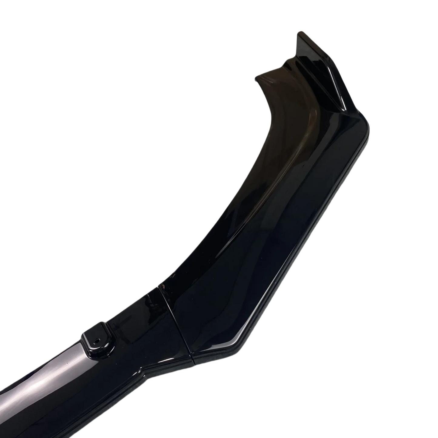 Lip delantero 3 piezas negro brillante para Audi A6 / S6 C7 S-Line (2014–2018)