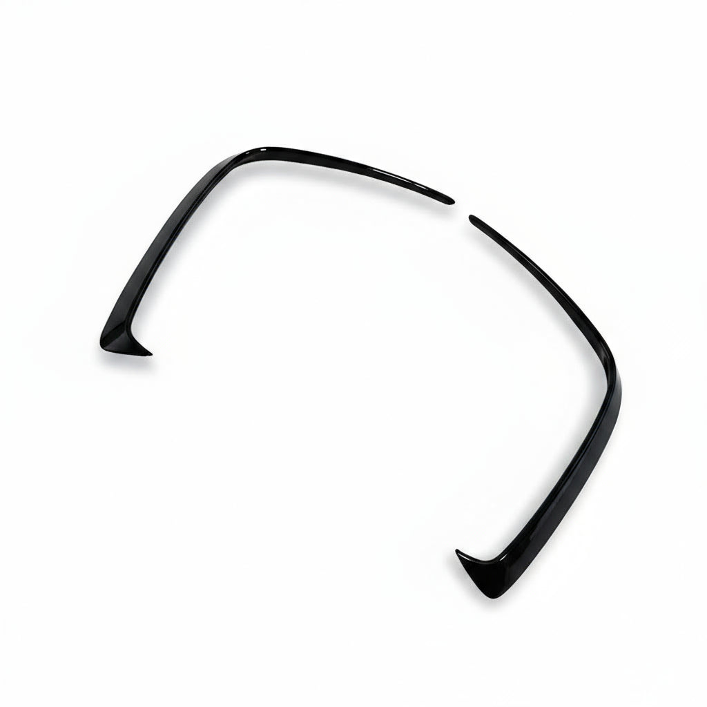 Canards traseros negro brillante para Mercedes-Benz Clase A W176 A200 / A250 / A260 / A45 AMG (2013–2018)