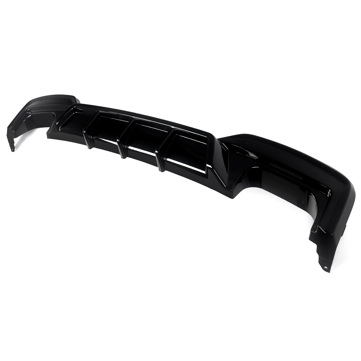 Difusor trasero negro brillante para BMW Serie 6 F06 / F12 / F13 M Sport (2012–2018)