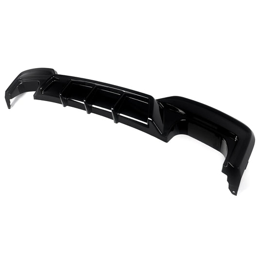 Difusor trasero negro brillante para BMW Serie 6 F06 / F12 / F13 M Sport (2012–2018)