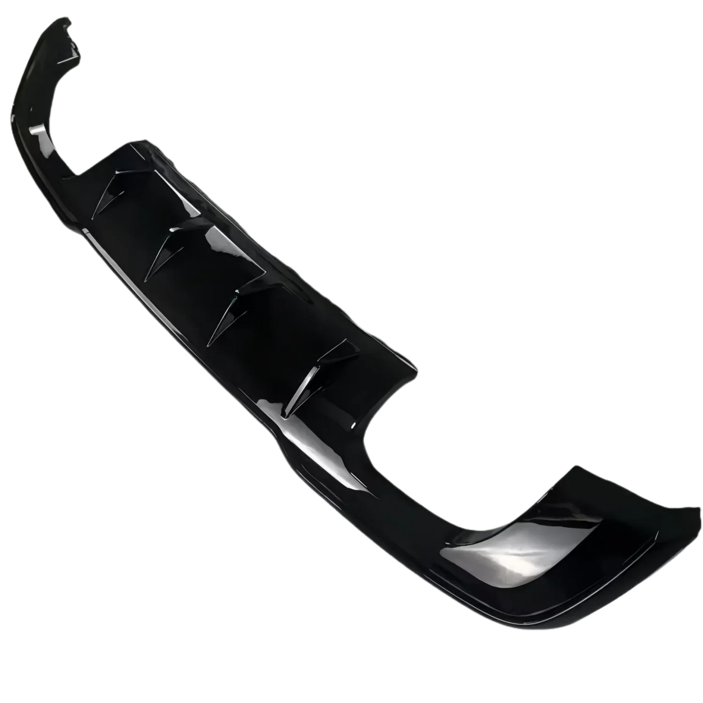 Difusor trasero negro brillante para Audi A3 8V S-Line Sportback (2016–2020)