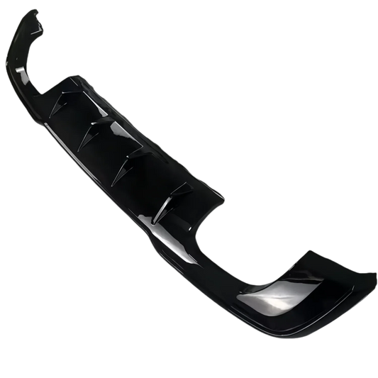 Difusor trasero negro brillante para Audi A3 8V S-Line Sportback (2016–2020)