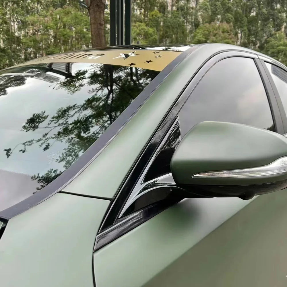 Vinilo Envolvente Verde Militar Mate – Rotulación Completa de Coche