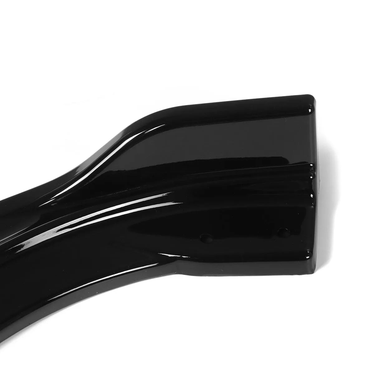 Lip Delantero 3 Piezas Negro Brillo. Para BMW Serie 3 F30 F35 2016-2019