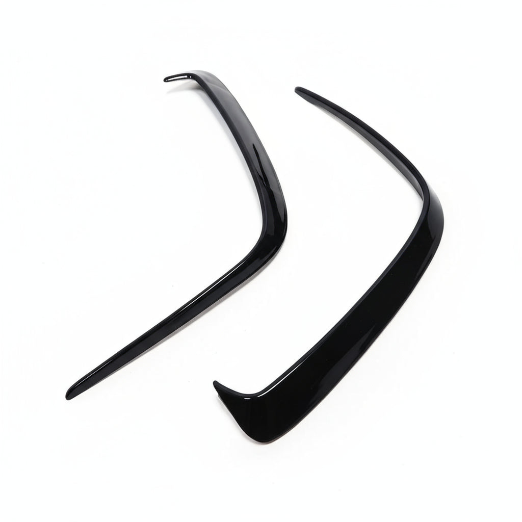 Canards traseros negro brillante para Mercedes-Benz Clase A W176 A200 / A250 / A260 / A45 AMG (2013–2018)