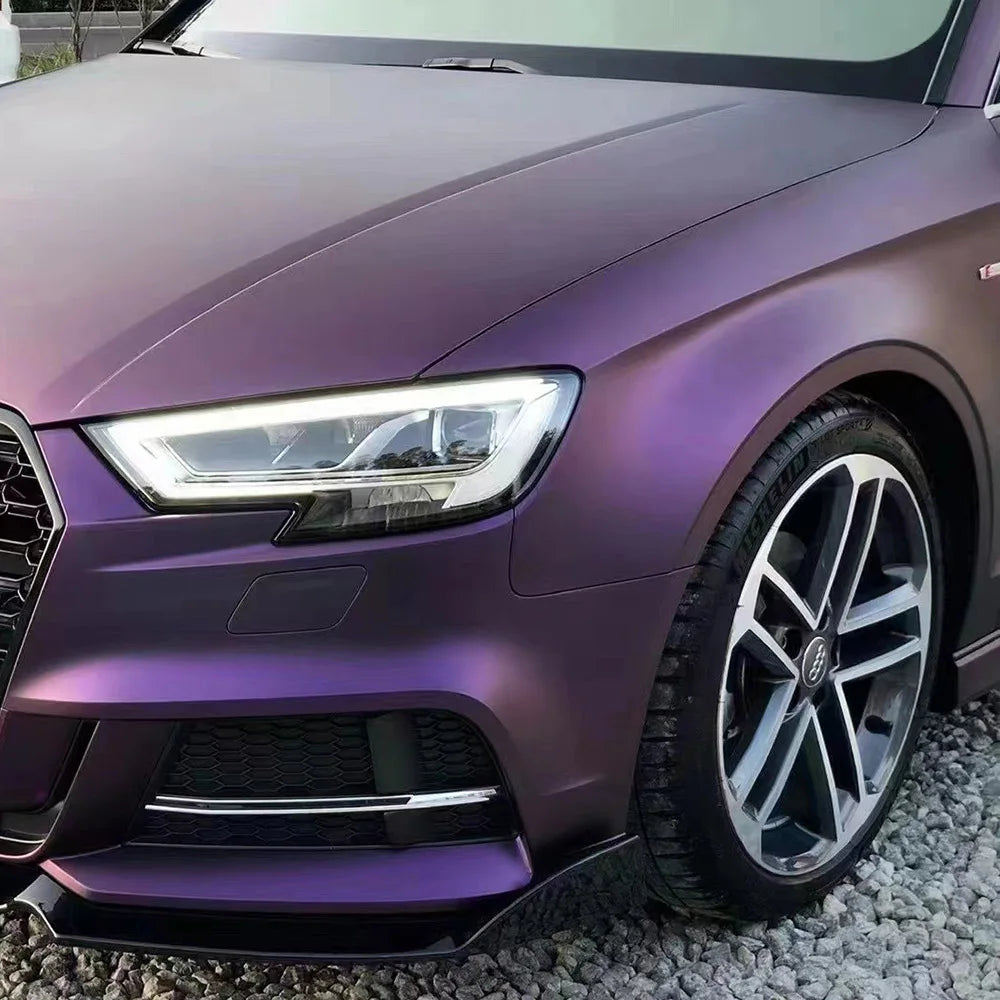 Vinilo Envolvente Flat Magic Morado – Rotulación Completa de Coche