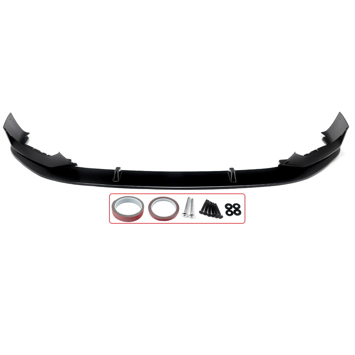 Lip delantero negro brillante para BMW G30/G31/G38 M Sport (2021–2023)