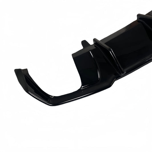 Difusor trasero negro brillante estilo Maxton Design para Seat León Cupra ST Mk3 (2016–2020)