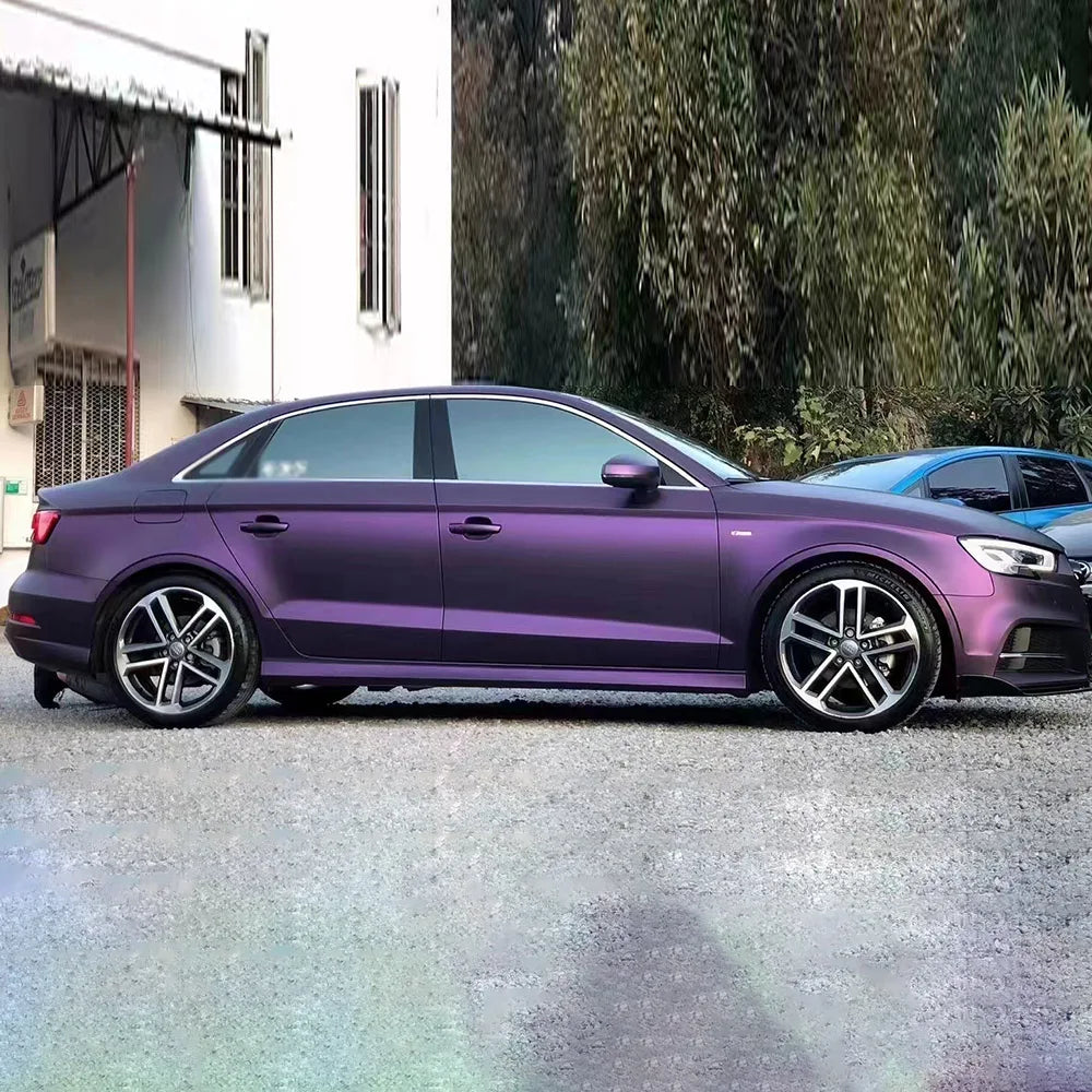 Vinilo Envolvente Flat Magic Morado – Rotulación Completa de Coche